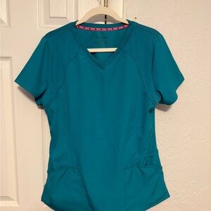 HeartSoul Women’s Teal V-Neck Scrub Top